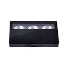 Empty 3 Round Grid Eyeshadow Lipstick    Case Cosmetic Packing+Palette ly