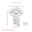 Boat Deck Gas Fill Keyless Cap 1-1/2'' Boat Hardware WATER Character Style