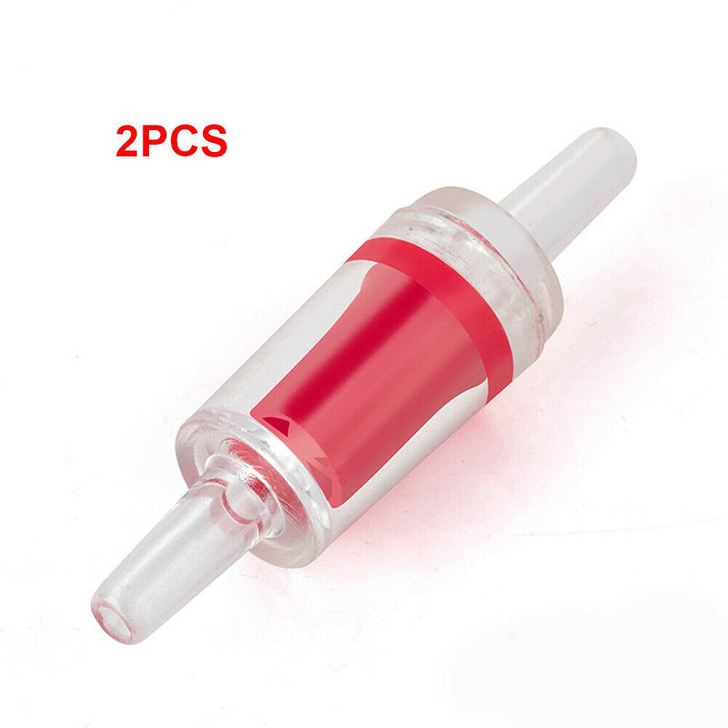 2PCS Aquarium Plants Tank One Way CO2 Non Return Check Valve