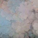 100pcs Chiffon Flower Fabric Embellishment for Headwear Hair Accessories