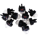 10Pcs Carburetor Snap in Primer Bulb Fuel Pump for STHIL Homeliter Ryobi Poul BX