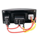 2 x 12V 24V Light Red LED On-off Rocker Switch SPST Waterproof Marine Boat Car