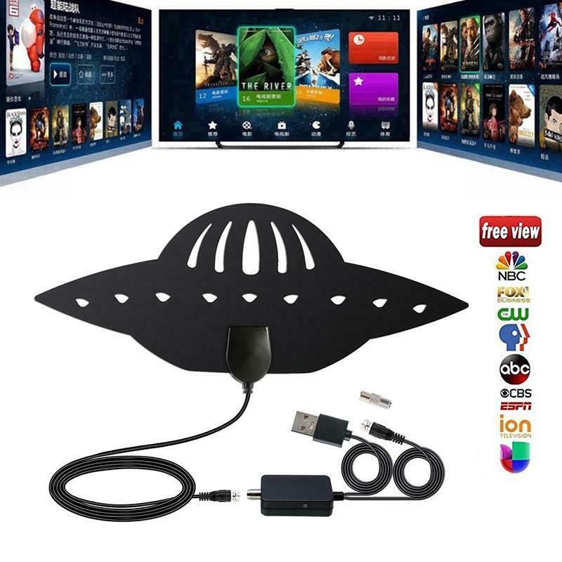 Indoor Aerials 1080P 4K HD TV Antenna Amplified 980 Mile Range Skywire Amplified