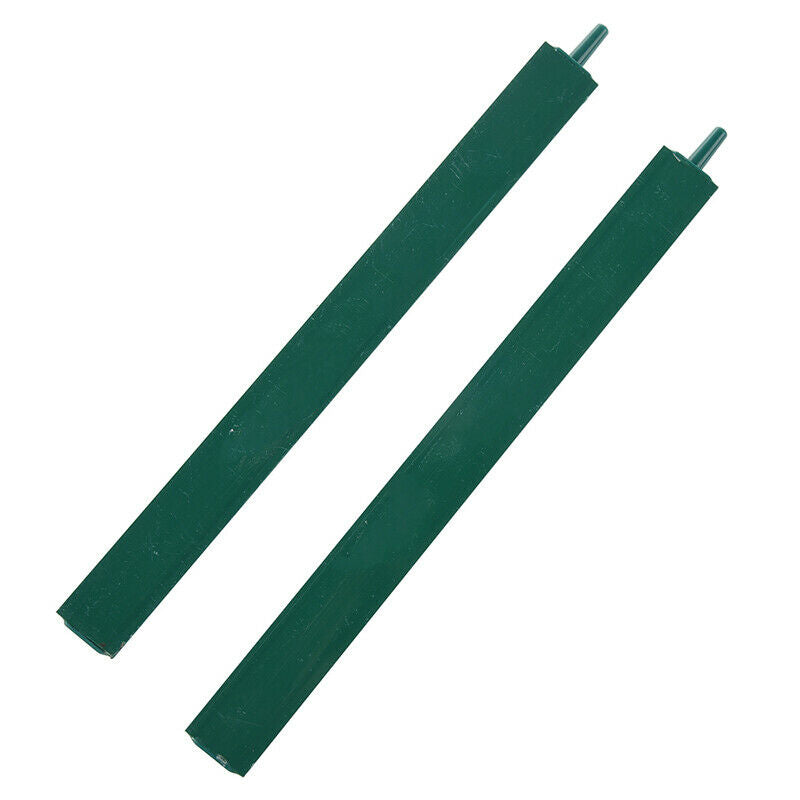 2 Pcs Fish Tank Air Bubble Aeration Bar 8" Green Blue C1J2
