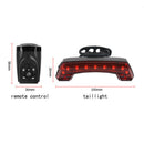 Bicycle Tail Light Usb Rechargeable Led Bike Rear Light Cycling Taillight N