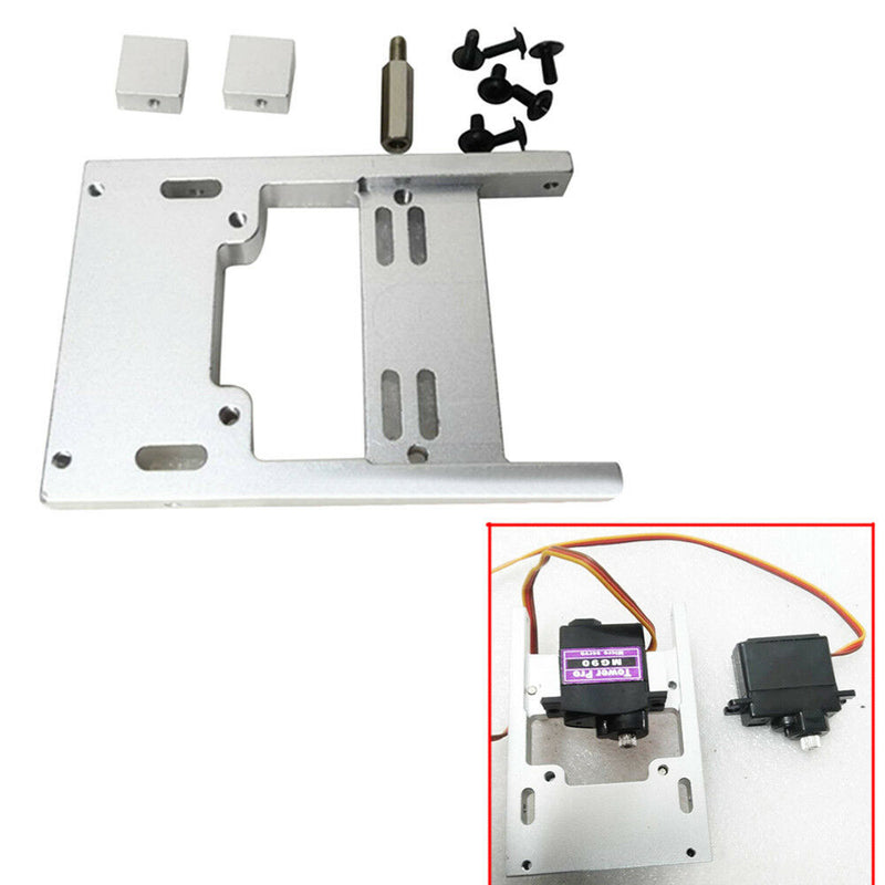 For 1/16 WPL B14 B24 C14 C24 B16 B36 RC DIY Upgrade 17g Servo Metal Fixing Plate