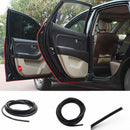 10M Black Car Door Moulding Trim Rubber Strip Scratch Protector Edge Guard