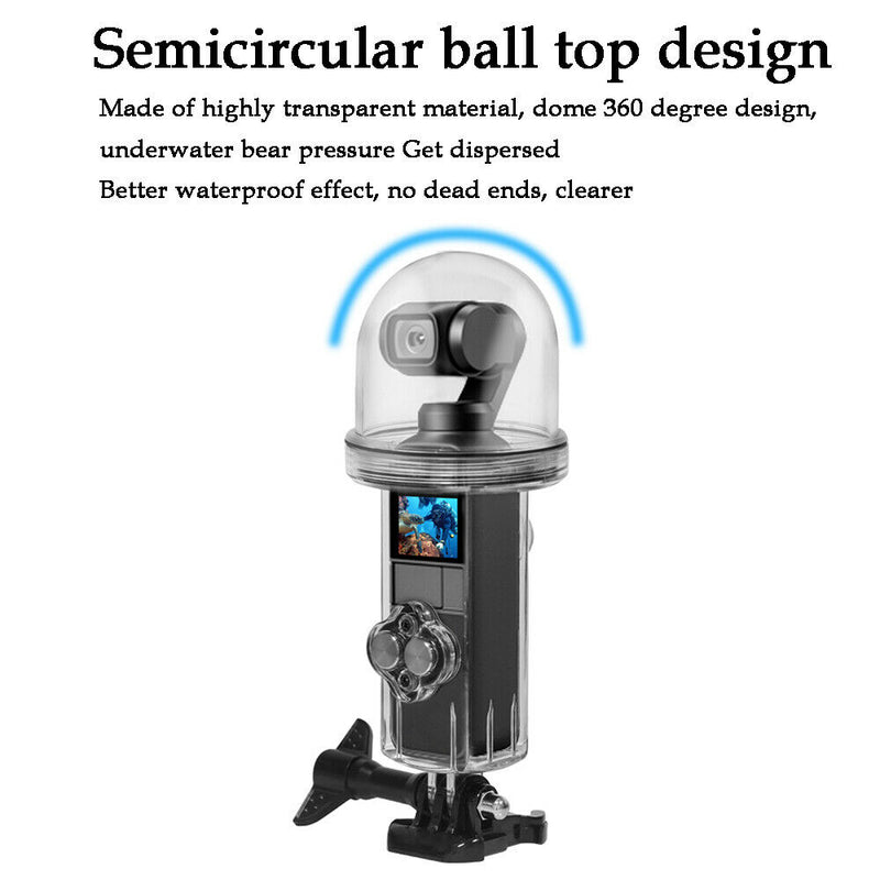 Diving Camera Shell 60M Waterproof Case Underwater Housing For DJI OSMO Pocket