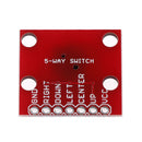 5Channel 5way tactile switch breakout module converter adapter`board for ardu Gw