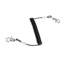 1.4m Retractable Fishing Lanyard Coil Tether Kayak Boat Outdoor Safety Rope