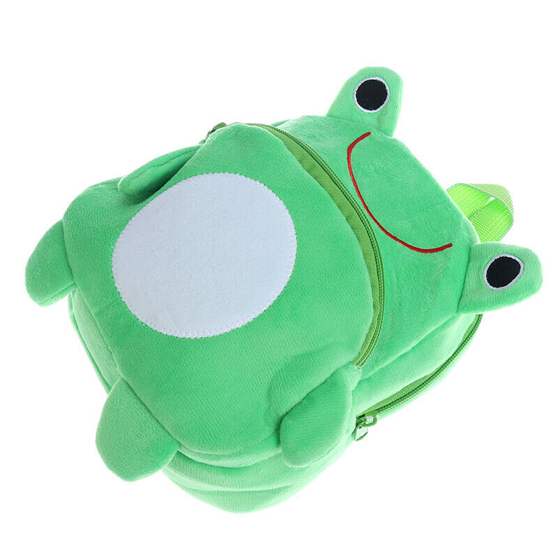 Frog mini schoolbag baby backpack children's shool bags kids plush backpackB Hn