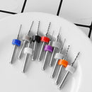 0.3-1.2mm Tungsten Steel Carbide Drill Bit Set for Metal Watchmaker Repair
