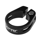2Pcs 34.9mm 31.8mm MTB Bike Cycling Saddle Bicycle Seat Post Fastened Clamp