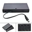 DIY Battery Holder 8x AA Storage Case DC 12V Switch Lead Wire 2.1mm x 5.5mm Plug