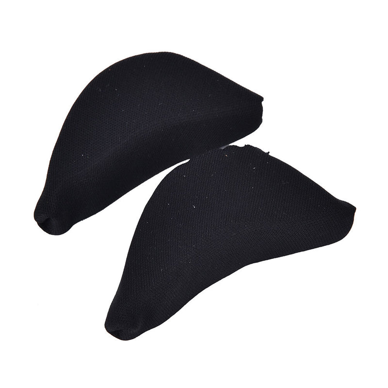 Adjust The Size Prevent The Foot to Move and Pain Round Sponge Toe Plug Black OA