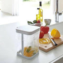 Office Small Garbage Bin Desktop Trash Can Flip Lid Living Room Paper Baske