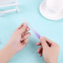 6pcs/Set Crystal Glass Nail File Art Buffer Manicure UV Polish Sanding Tool