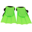 Kids Adults Adjustable Fins Swimming Diving Swimming Fins - Green, S: 25-30 K2Q6
