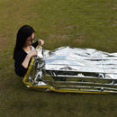 Outdoor Emergency Survival Kit Rescue Thermal Space Sleeping Bag Blanket Tool AA