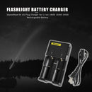 Skywolfeye US Plug 2A Battery Charger for Li-ion 26650 22650 Battery Universal