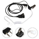 2Pcs Mic Air Tube Interphone Earpiece Headset K Shape For Baofeng BF 888S