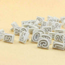 64Pcs Fondant Cake Alphabet Letter Cookies Biscuit Mold T1Q9 Embosser Sta C4J6