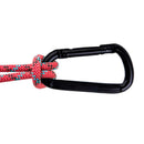 Alloy D Shaped Carabiner Keychain Outdoor Camping Hiking Hammock Buckle