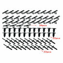 78 Pcs Fender Flare Hardware Clip Mounting Kit For 2007-2017 Jeep Wrangler JK