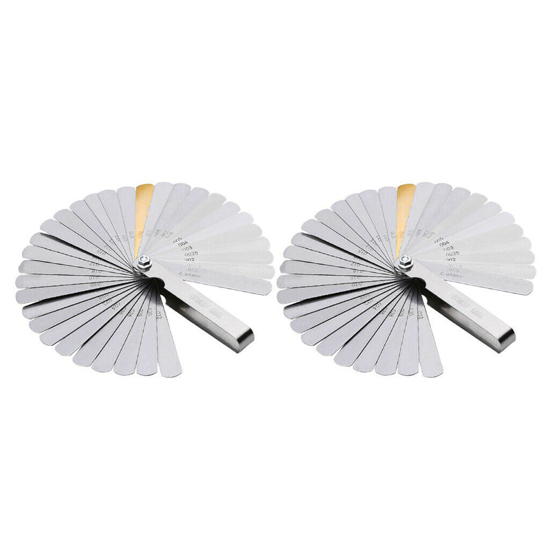 2 X Metric Stainless Steel Feeler Gauge And Fiddle Maker at