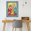 5D DIY Special Shaped Diamond Painting Religious Embroidery Kit Home Decor