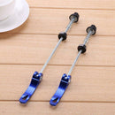 Pair Bike Bicycle Cycling Wheel Hub Skewers Quick Release Bolt blue