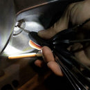 Mini LED Flashlight Keychain Portable Keyring Light Torch Mini carabiner Ke