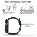 For Watch iWatch 42mm Protective Rugged Case Strap Band Black Series FT
