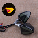 2Pcs 12V Motorcycle LED Turn Signal Light Indicator Braking Lamp DRL Light M8