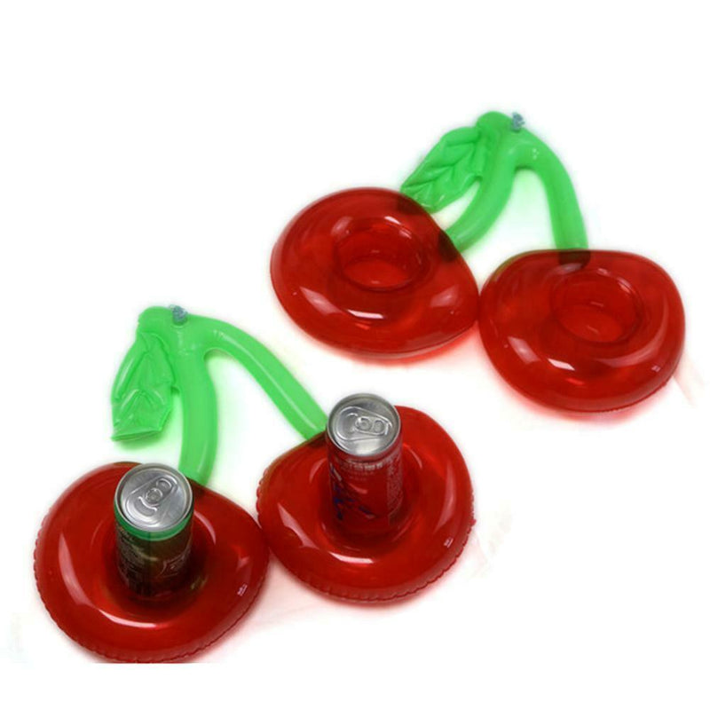 Cherry Water Inflatable Holder Party Coaster Inflatable Floats Cup Drink