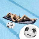 Inflatable Football Float Drink Cup Holder Round Swimming Pool Party Supply