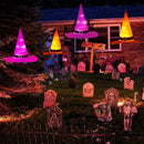 Halloween Witch Hat String Decoration 36Fairy LED Light Waterproof Battery Power