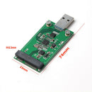mSATA SSD To USB 3.0 Adapter Card Solid State Drive Reader Converter
