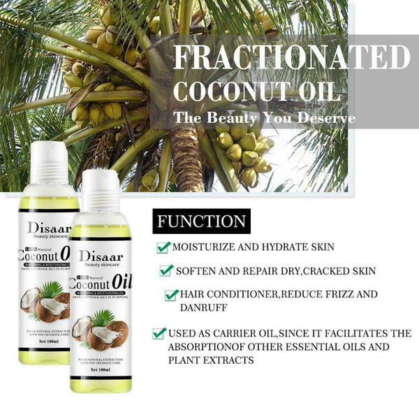 Coconut Body Oil Body Brightening Body Oil Body Massage Soothing Oil