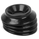 4Pcs Black Piano Castor Cup Pad Foot Pads Double Wheeled Floor Carpet Prote