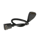 Flexible HDMI Male To Female  Cable Extension Adapter Resist Corrosion