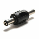 Both 5.5mm x 2.1mm Male CCTV DC Power Plug to Male Plug Adapter Connector PVES