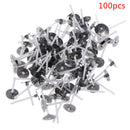 100x Candles Mold Wick Tabs Eco-Friendly Candle Sustainer Making pure cotton OZ