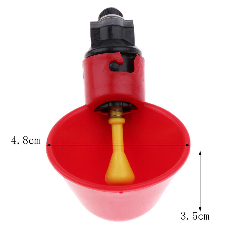 5 Pcs Automatic Quail Chicken Pigeon Drinkers Watering