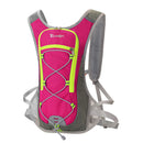 2L Water Backpack Hydration Pack Camping Water Bladder Bag Pouch Rose Red