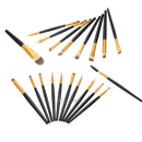 SN9F 20 x Pro Makeup Set Powder Foundation Eyeshadow Eyeliner Lip Cosmetic Brush