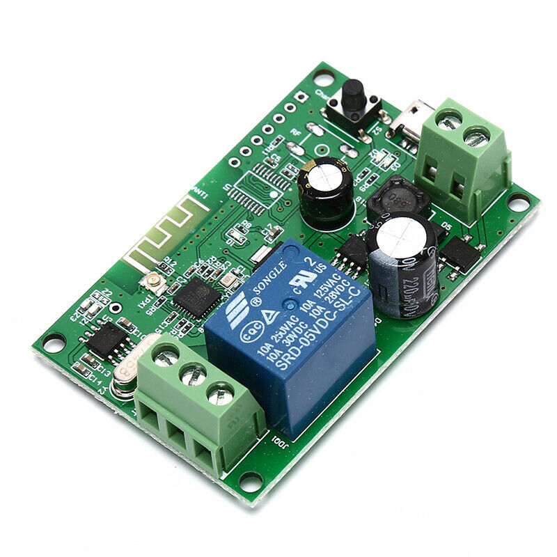 5V-12V Self-locking Sonoff WiFi Wireless Smart Switch Relay Module APP Cont FT