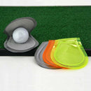 Reusable Golf Ball Cleaner Towel Pocket Clean Cloth Golf Accessory Gray PU