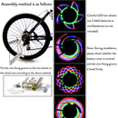 32 LED Flashing Colorful Bicycle Cycling Wheel Spoke Signal Light For Bike Cool