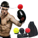 Boxing Reflex Speed Punch Ball Training Hands Eye Coordination Headband Improve